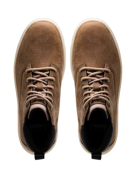 Pinehurst Leder Braune Herrenstiefel Wasserdicht