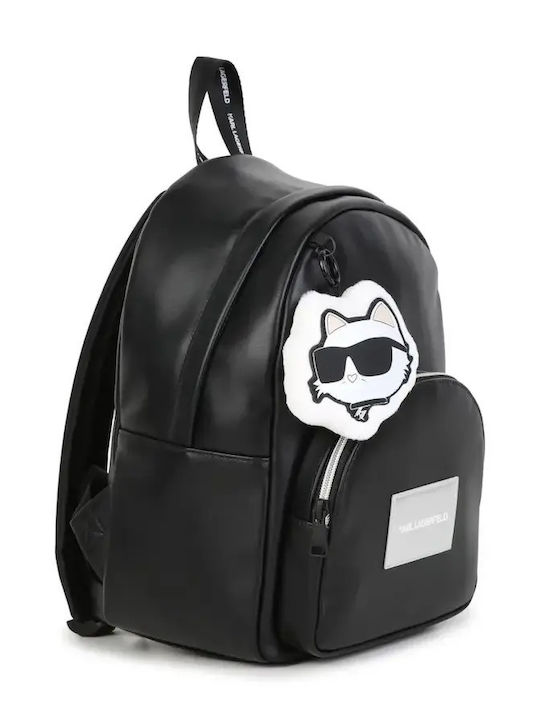 Karl Lagerfeld Geantă de spate pentru copii Neagră