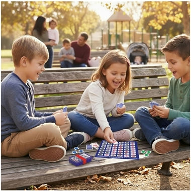 Επιτραπέζιο Παιχνίδι Sequence Mini Mε Μπρελόκ Real Fun Toys