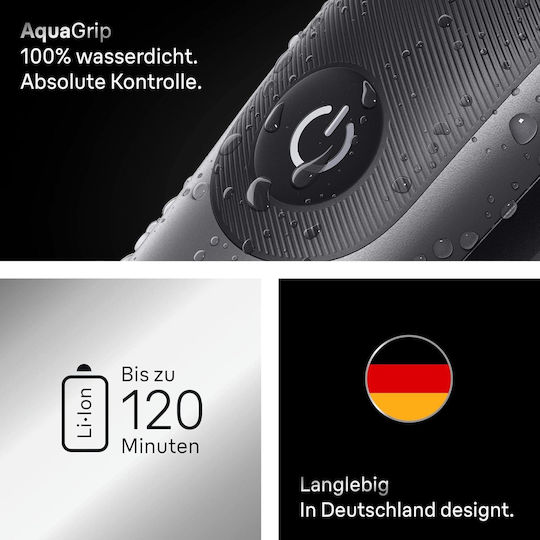 Braun In One Series 7 Σετ Επαναφορτιζόμενης Κουρευτικής Μηχανής Μαύρο AIO7585