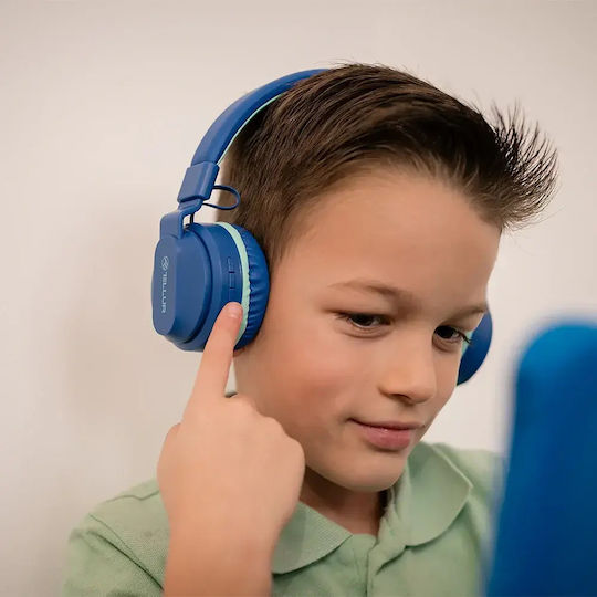 Tellur Buddy Безжични / Жични On Ear Слушалки с 25 часа Работа Сини