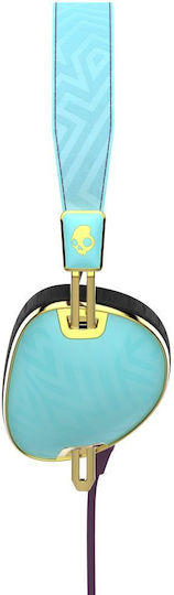 Skullcandy Knockout Robin/Purple Kabelgebunden Über Ohr Kopfhörer Türkis