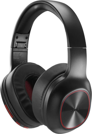 HAMA Spirit Calypso III Ασύρματα / Ενσύρματα Over Ear Ακουστικά με 60 ώρες Λειτουργίας Μαύρα