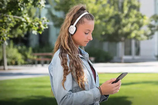 Koss KPH8 Жични On Ear Слушалки Бели