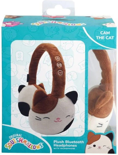 Jazwares Cameron Ασύρματα / Ενσύρματα Over Ear Ακουστικά με 5 ώρες Λειτουργίας Καφέ