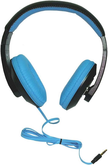 Grundig Wired Over Ear Headphones Blue
