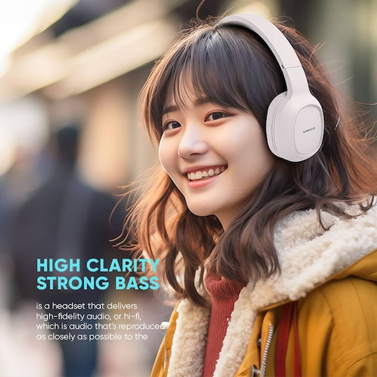 Sonic Gear Airphone 3 Безжични / Жични Over Ear Слушалки с 8 часа Работа и Бързо Зареждане Черни