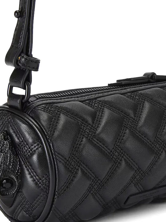 Kensington Leather Women's Barrel Bag Black