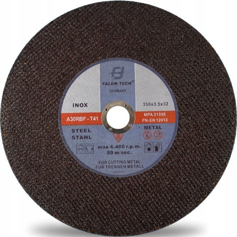 Metal Cutting Disc 350 X 32 X 3.5 Falon Tech