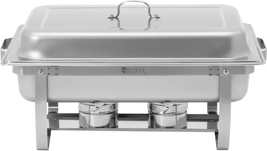 Încălzitor De Mâncare Bain Marie Paste Gn 1/1 7,5 L Oțel Set 6 Bucăți