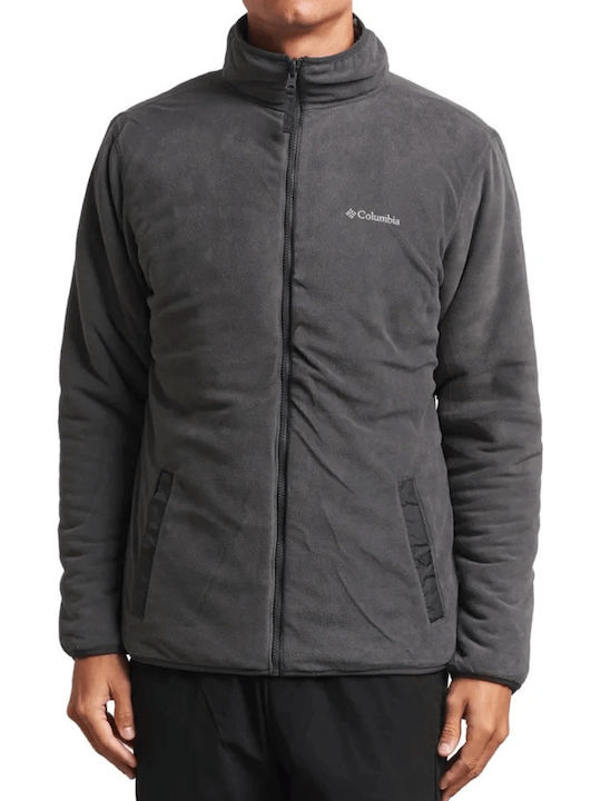 Winter Pass Ανδρική Ζακέτα Fleece Μαύρο