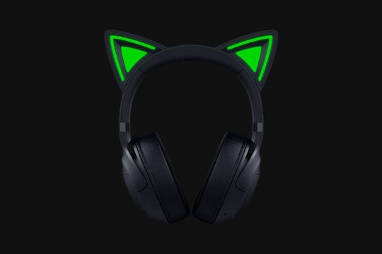 Razer Kraken Kitty V2 Безжични / Жични Over Ear Слушалки с 40 часа Работа Черни