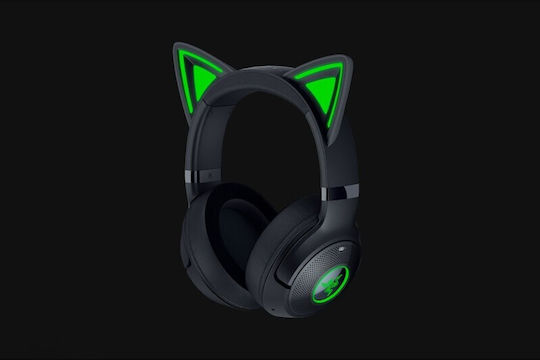 Razer Kraken Kitty V2 Безжични / Жични Over Ear Слушалки с 40 часа Работа Черни