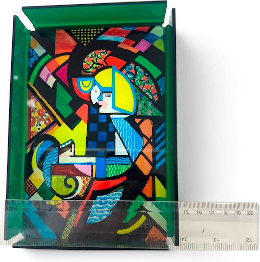 Plexilab Διακοσμητικός Δίσκος Ορθογώνιος 14x21cm