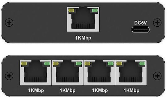 Qoltec Ethernet Мрежов Сплитер RJ45 1 Брой