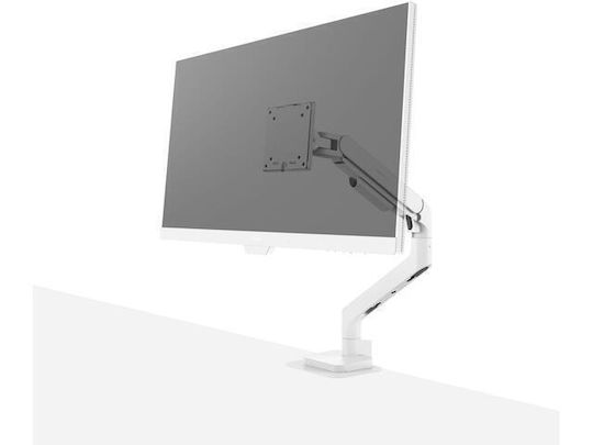 BenQ Бяла Настолна Стойка за Монитор до 45" с Рамо (9H.A3ADD.LWW)