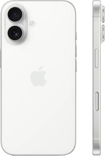 Apple iPhone 16 (8/128GB) Alb