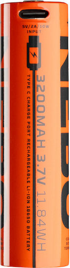 Nebo Wiederaufladbare Batterie 18650 Li-Ion 3200mAh 3.7V 1Stück