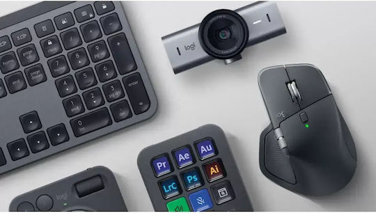 Logitech MX Master 4 Ασύρματο Εργονομικό Bluetooth Ποντίκι Graphite
