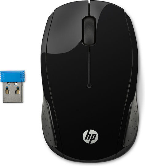 HP 200 Ασύρματο Ποντίκι Μαύρο