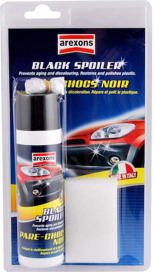Arexons Spoiler Restorer Black Spray Protection for Exterior Plastics 125ml