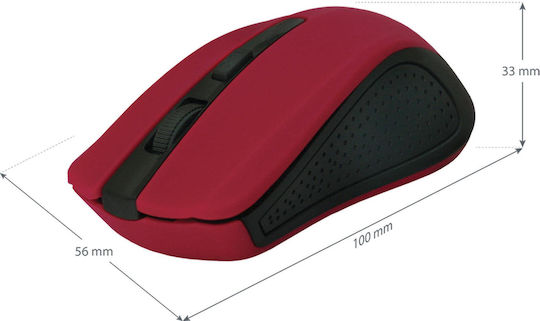 Defender Accura MM-935 Kabellos Maus Rot