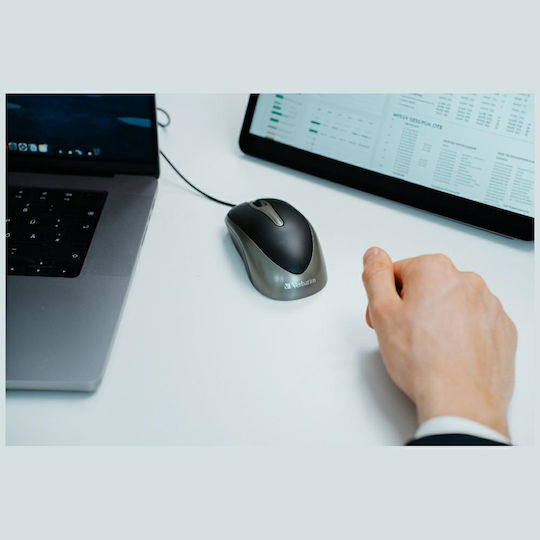 Verbatim Desktop Optical Ενσύρματο Ποντίκι Μαύρο