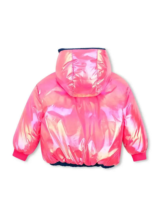 Kids Casual Short Pink Jacket