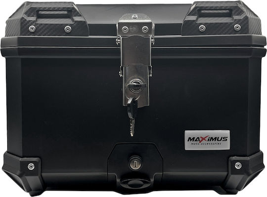 Maximus MX599 Μπαγκαζιέρα Μοτοσυκλέτας 45lt Μαύρη