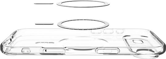 Spigen Ultra Hybrid Mag Umschlag Rückseite Silikon / Kunststoff Transparent (iPhone Air)