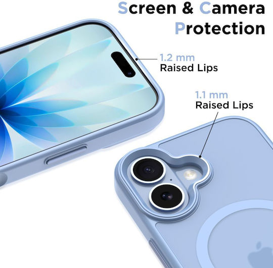 Tech-Protect Magmat Back Cover Σιλικόνης Μπλε (iPhone 17)