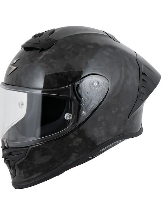 Scorpion R1 EVO II Onyx Carbon Air Solid Black Κράνος Μηχανής Full Face ECE 22.06 με Pinlock