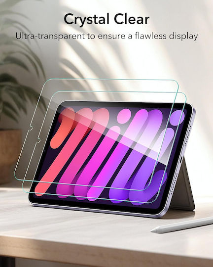 ESR Premium Quality 0.3mm Tempered Glass (iPad mini 6, iPad mini 7, ESR)
