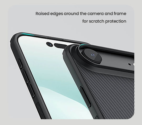 Nillkin Super Frosted Pro Magnetic Back Cover Plastic / Silicone Black (iPhone Air)