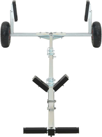 Adjustable Boat Trailer Pneumatic Tires Silver 42043568