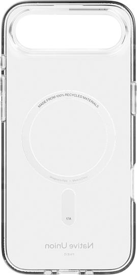 Native Union Umschlag Rückseite Silikon Transparent (iPhone Air)