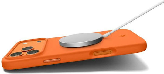 Θήκη Spigen Silicone Fit Mag Magsafe Iphone 17 Pro Max – Cosmic Orange Acs11378