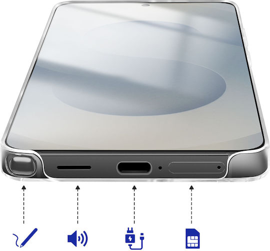 Samsung Прозрачна Силиконова Задна Корица (Galaxy S26 Ultra)