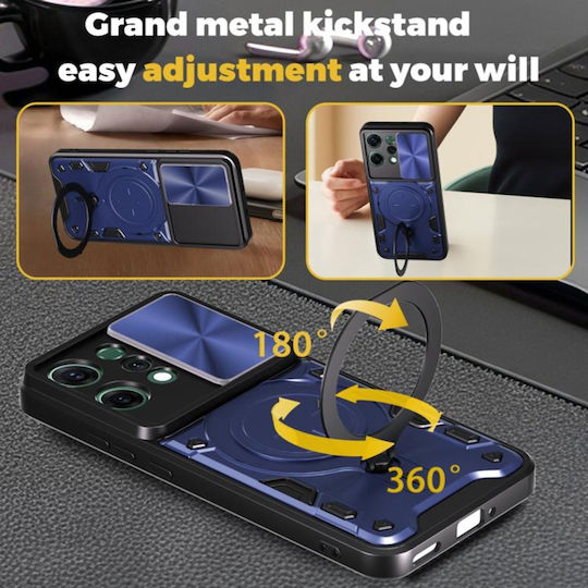 Magnetic Задна корица Черен (Oppo Reno 14 Pro)