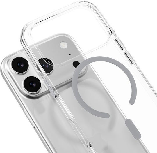 Mageasy Bright M Brieftasche Metallisch Transparent (iPhone 17 Pro Max)