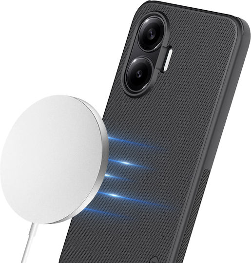 Nillkin Super Frosted Pro Magnetic Back Cover Πλαστικό / Σιλικόνης Μαύρο (Poco F7)