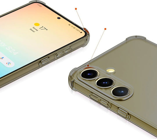 Umschlag Rückseite Silikon Transparent (Ehre X5C Plus)