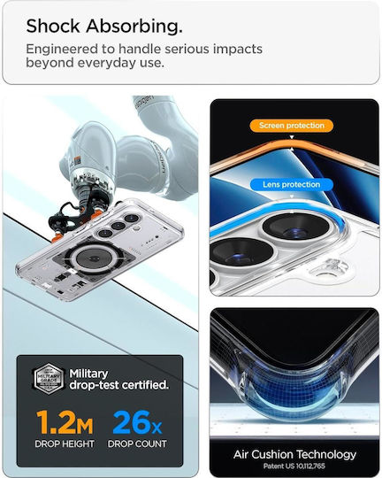 Spigen Ultra Hybrid Mag Back Cover Πλαστικό Neo One Transparent (Galaxy S26)