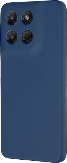 Techsuit Back Cover Din Silicon Albastru Marin (Motorola Moto G37 / G37 Power / G47)