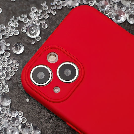 TelForceOne Red Silicone Back Cover (Oppo Reno15 F)