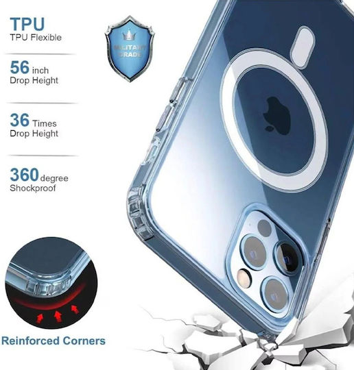 Back Cover Σιλικόνης 1.5mm Διάφανο (iPhone 17 Pro Max)