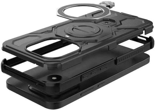 Tech-Protect Umschlag Rückseite Metallisch Schwarz (Xiaomi 15T)