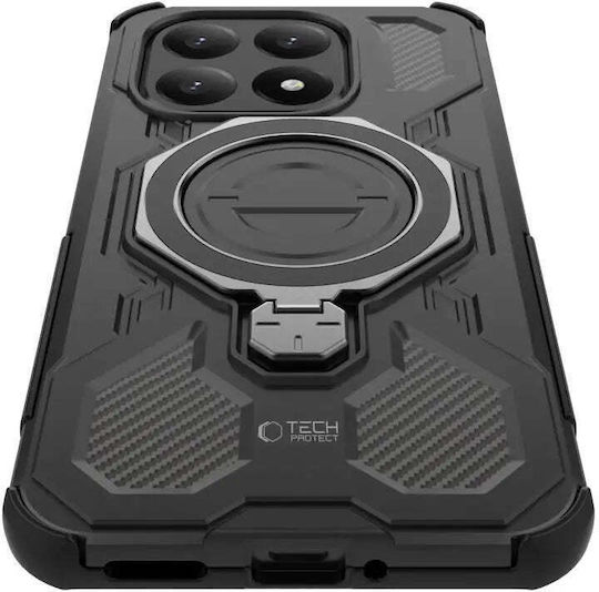 Tech-Protect Umschlag Rückseite Metallisch Schwarz (Xiaomi 15T)