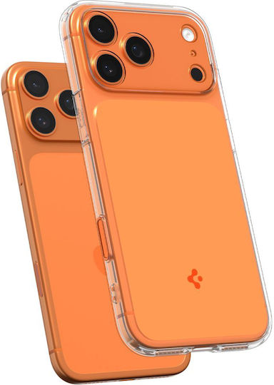Spigen Ultra Hybrid T (magfit) Back Cover Plastic / Silicone 2mm Glossy Orange (iPhone 17 Pro)