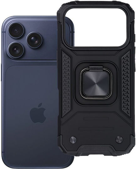Nitro Silicone / Plastic Black Back Cover iPhone 18 Pro / 17 Pro